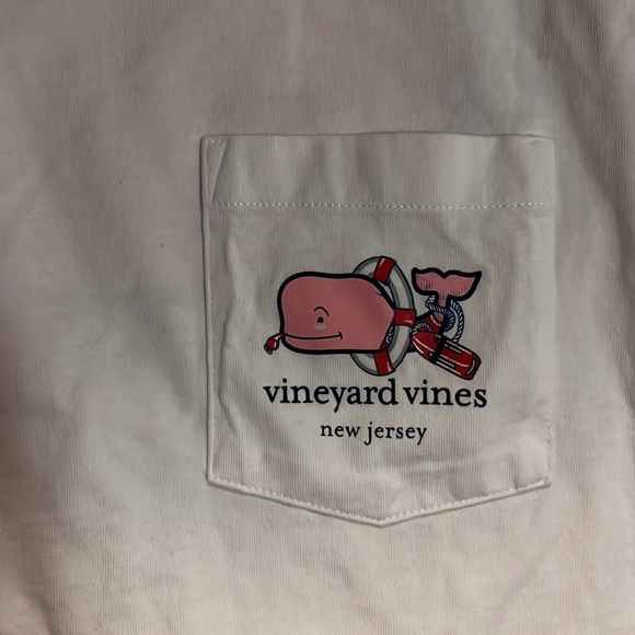Vineyard Vines Size Medium New Jersey Long Sleeve T Shirt - Picture 2 of 4